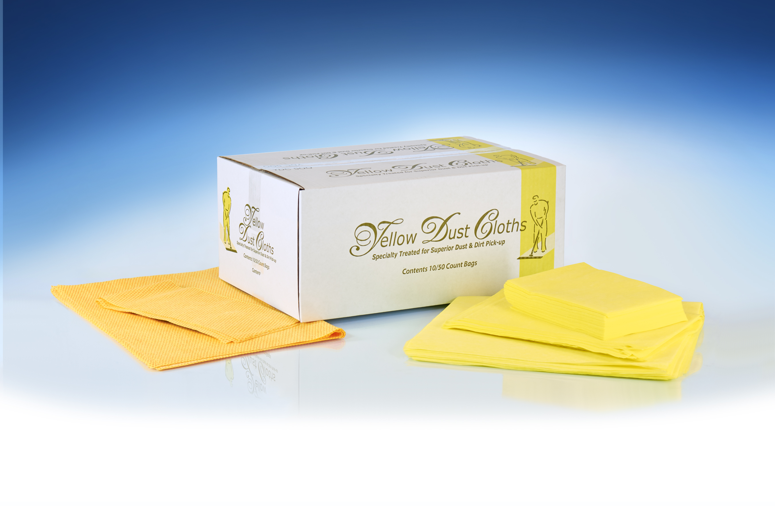 Yellow Dusting Cloths